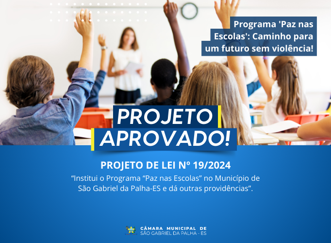 Imagem da notícia: Programa 'Paz nas Escolas': Caminho para um futuro sem violência!